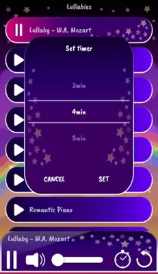 Unicorn Lullabies, White Noise android App screenshot 2