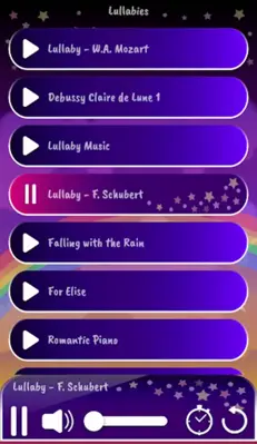 Unicorn Lullabies, White Noise android App screenshot 5