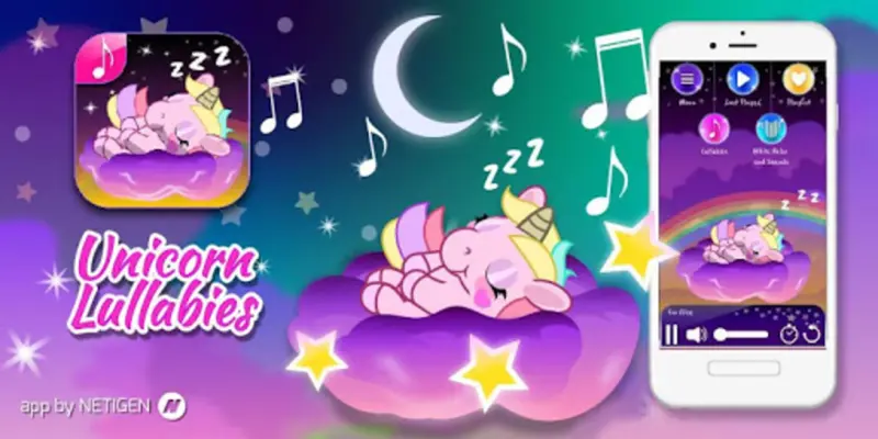 Unicorn Lullabies, White Noise android App screenshot 7